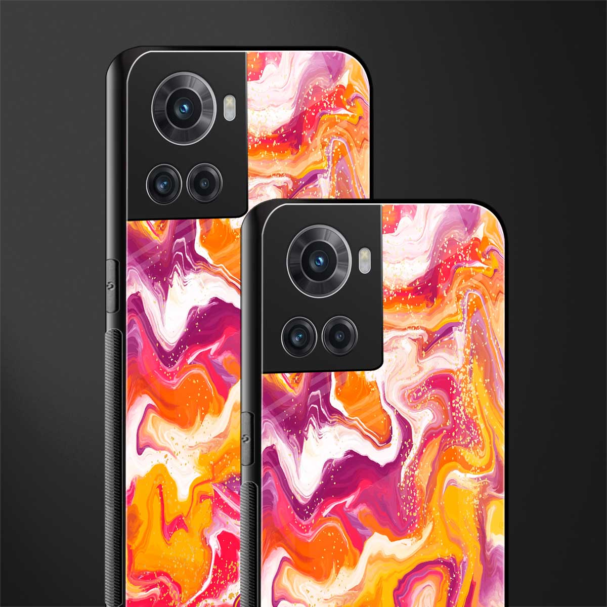 aureolin grape jam back phone cover | glass case for oneplus 10r 5g