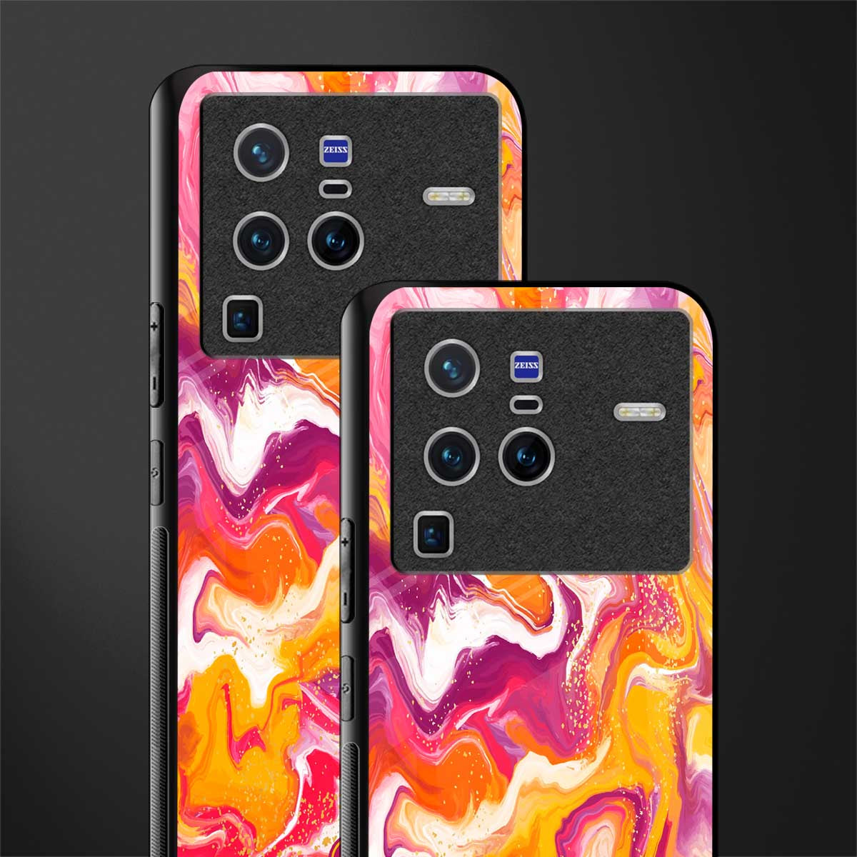 aureolin grape jam glass case for vivo x80 pro 5g image-2