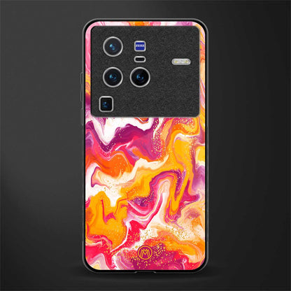 aureolin grape jam glass case for vivo x80 pro 5g image