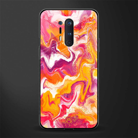 aureolin grape jam glass case for oneplus 8 pro image