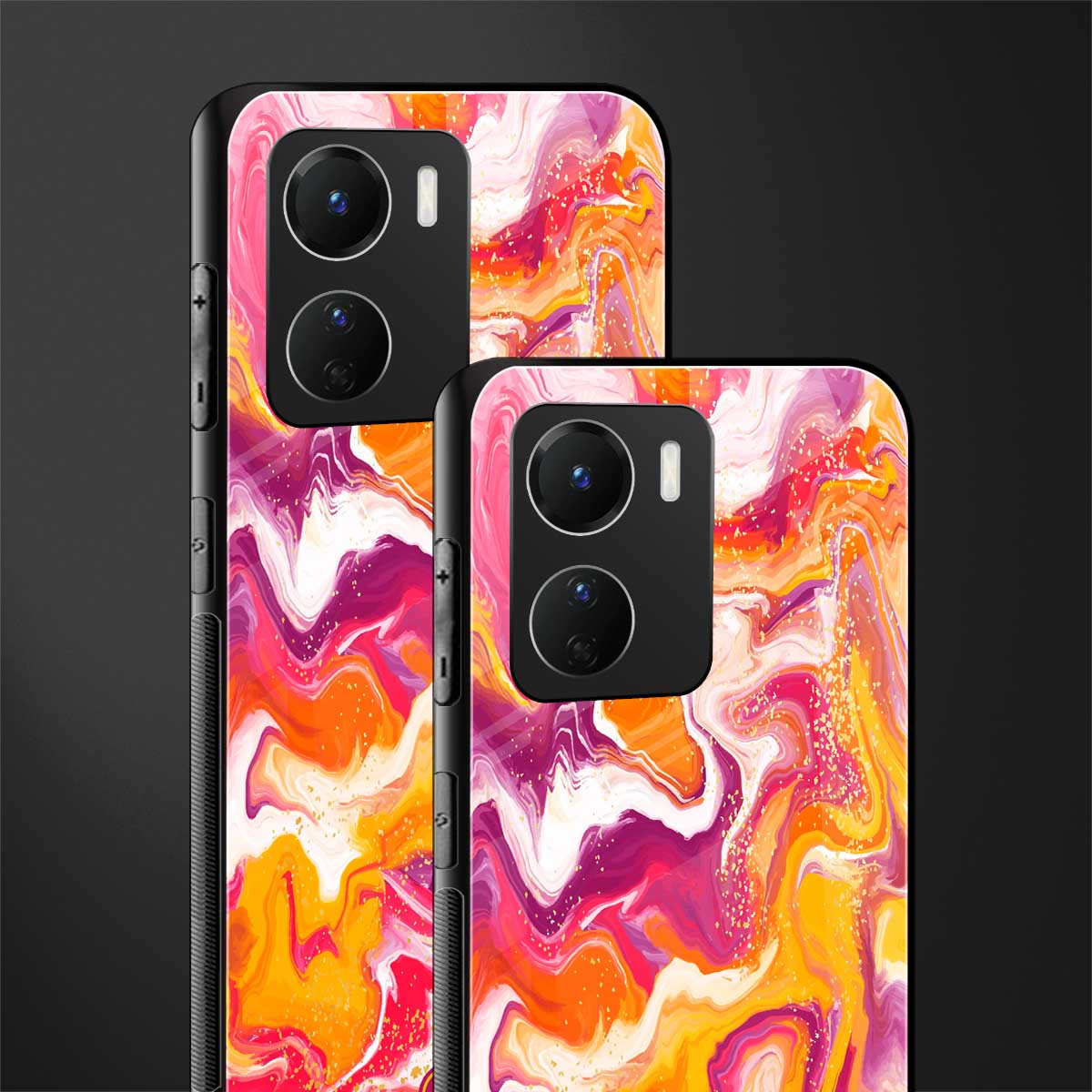 aureolin grape jam back phone cover | glass case for vivo y16