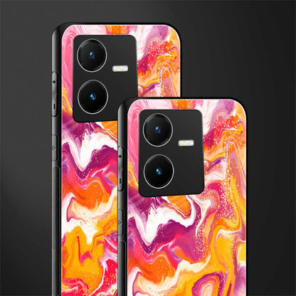 aureolin grape jam back phone cover | glass case for vivo y22