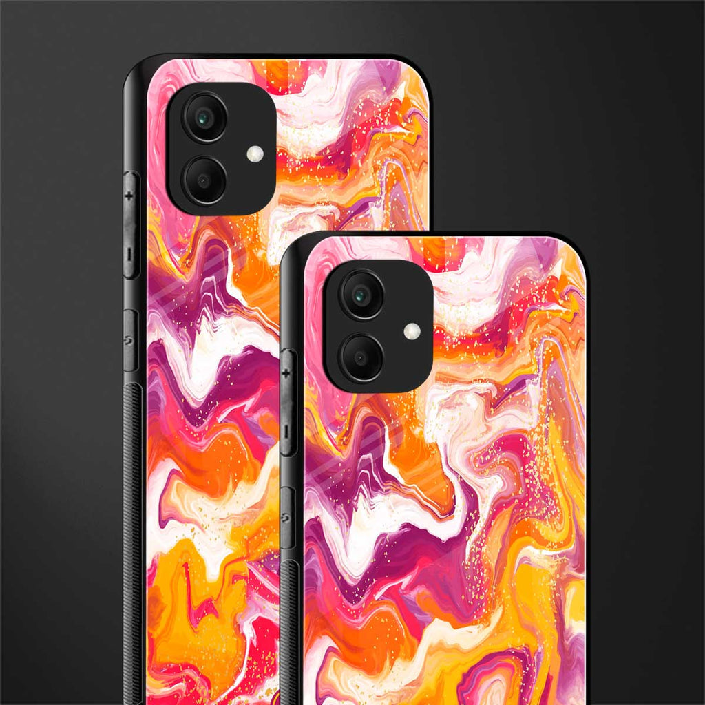 aureolin grape jam back phone cover | glass case for samsung galaxy a04