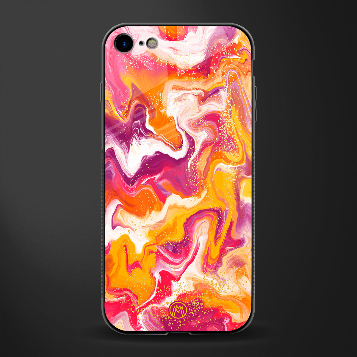 aureolin grape jam glass case for iphone 7 image