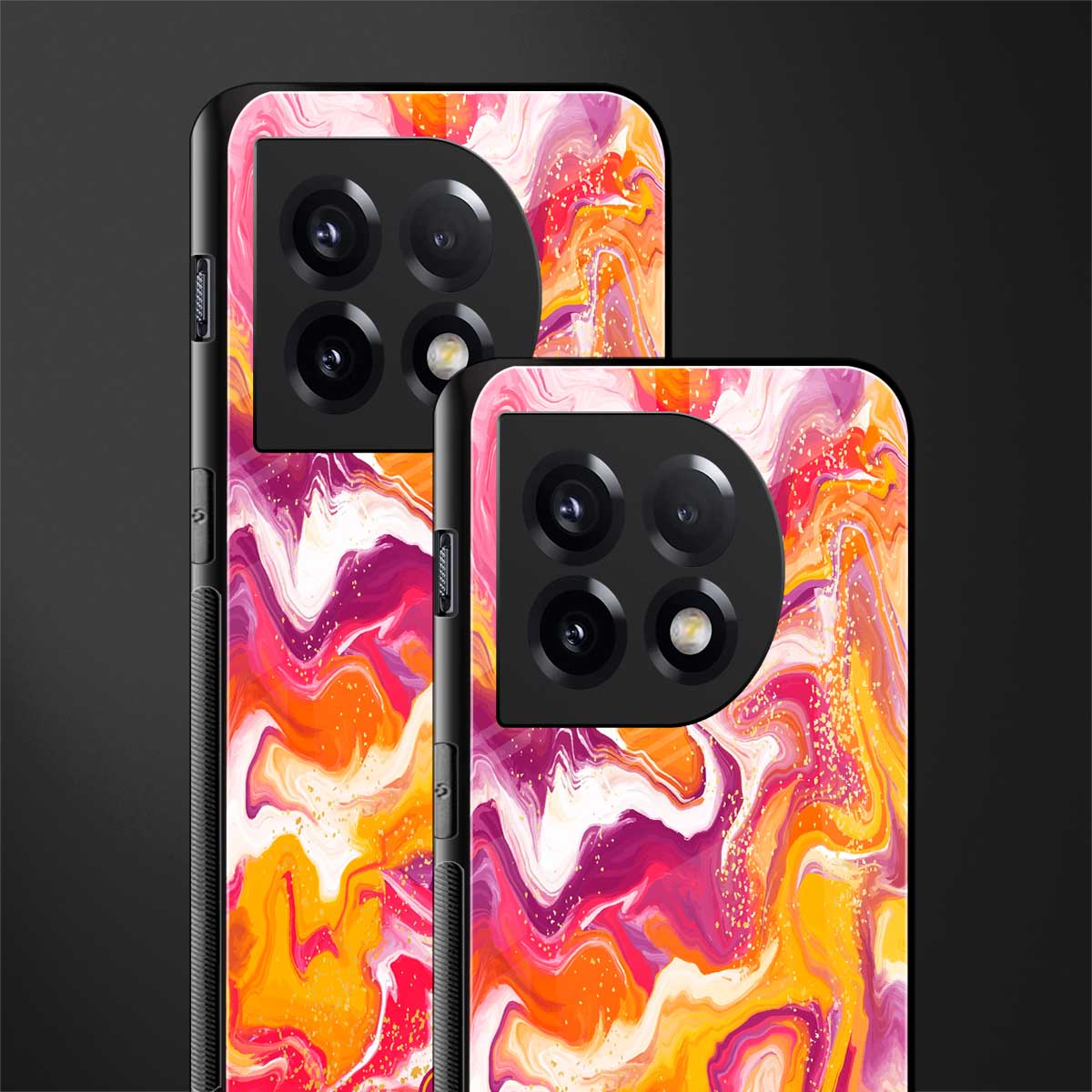 aureolin grape jam back phone cover | glass case for oneplus 11