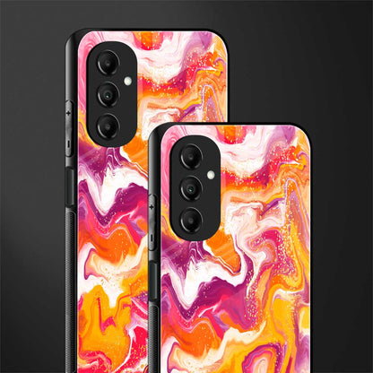 aureolin grape jam back phone cover | glass case for samsung galaxy a14 5g
