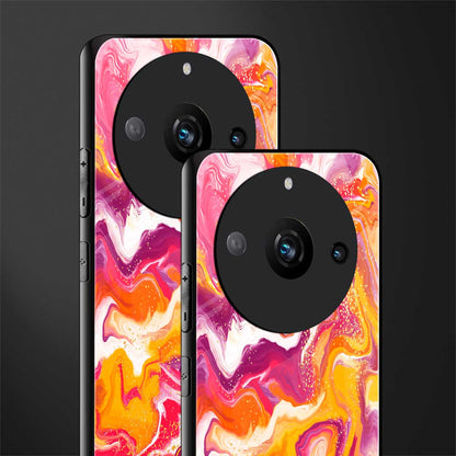 aureolin grape jam back phone cover | glass case for realme 11 pro 5g