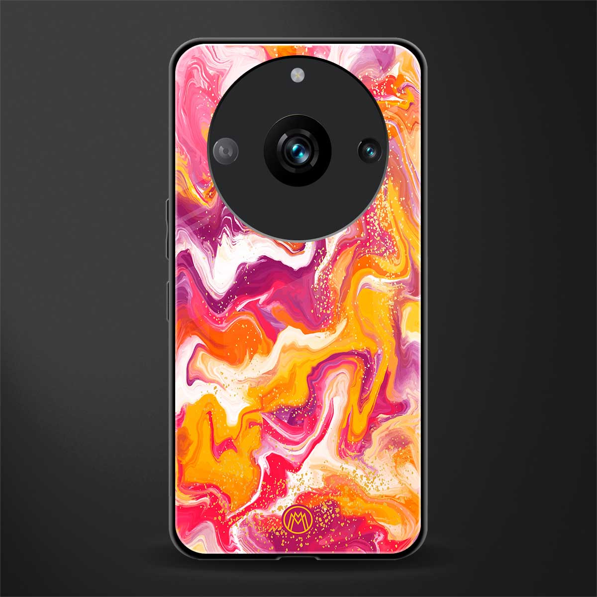 aureolin grape jam back phone cover | glass case for realme 11 pro 5g