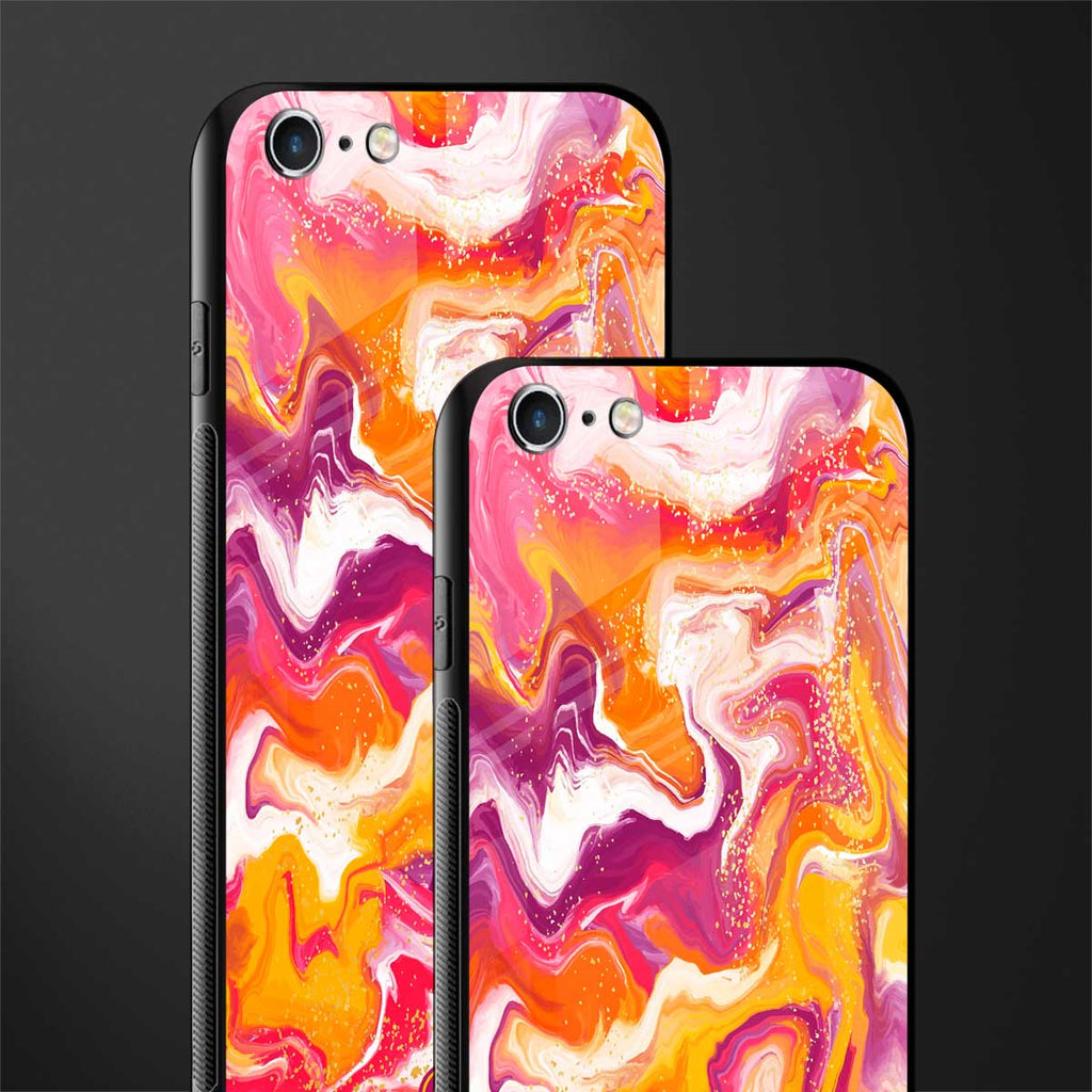 aureolin grape jam glass case for iphone 6 plus image-2