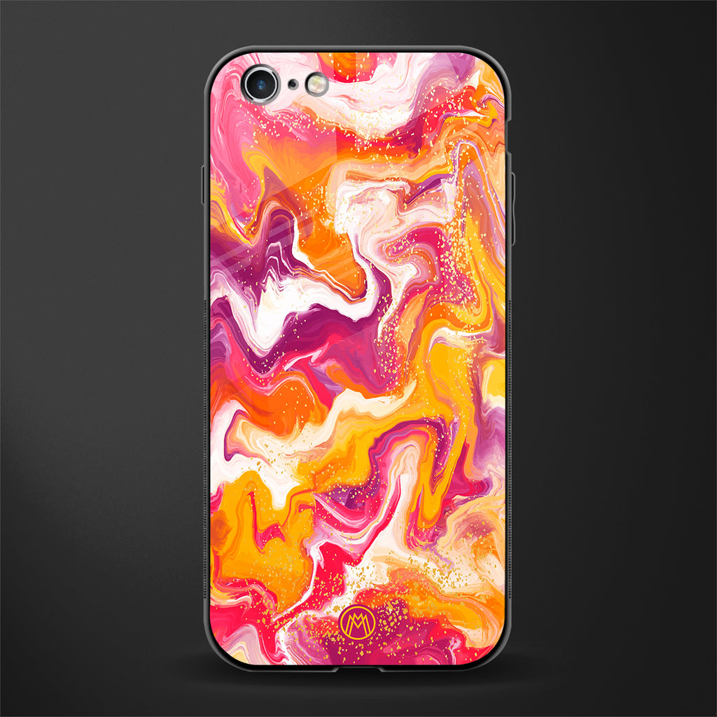 aureolin grape jam glass case for iphone 6 plus image