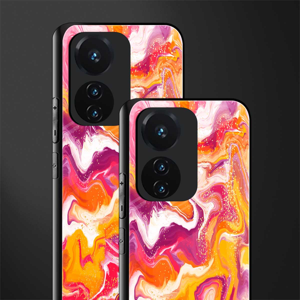 aureolin grape jam back phone cover | glass case for vivo t1 44w 4g