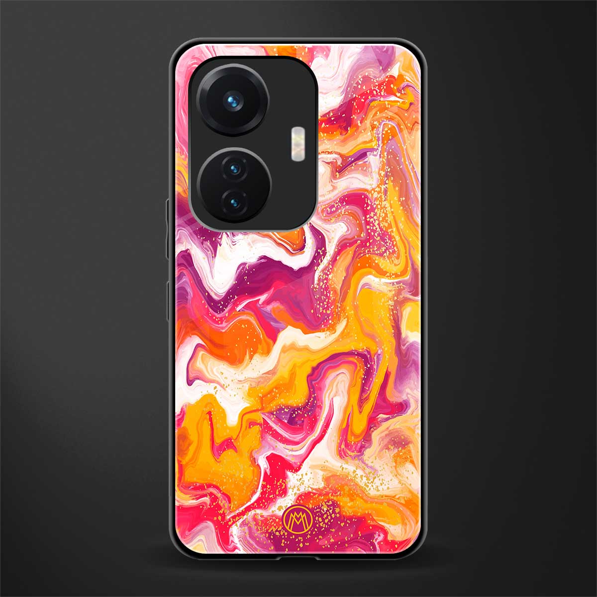 aureolin grape jam back phone cover | glass case for vivo t1 44w 4g