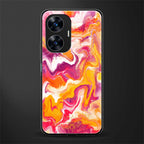 aureolin grape jam back phone cover | glass case for realme c55