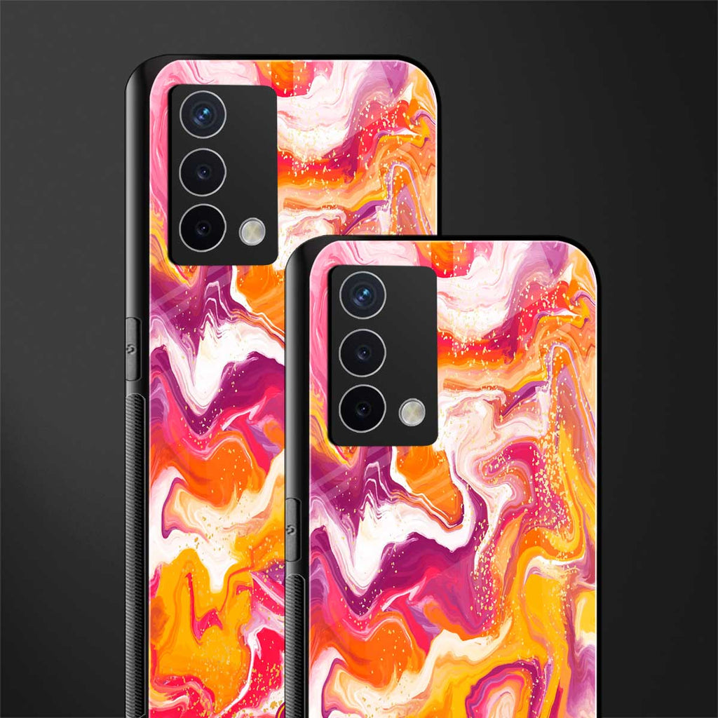 aureolin grape jam back phone cover | glass case for oppo a74 4g