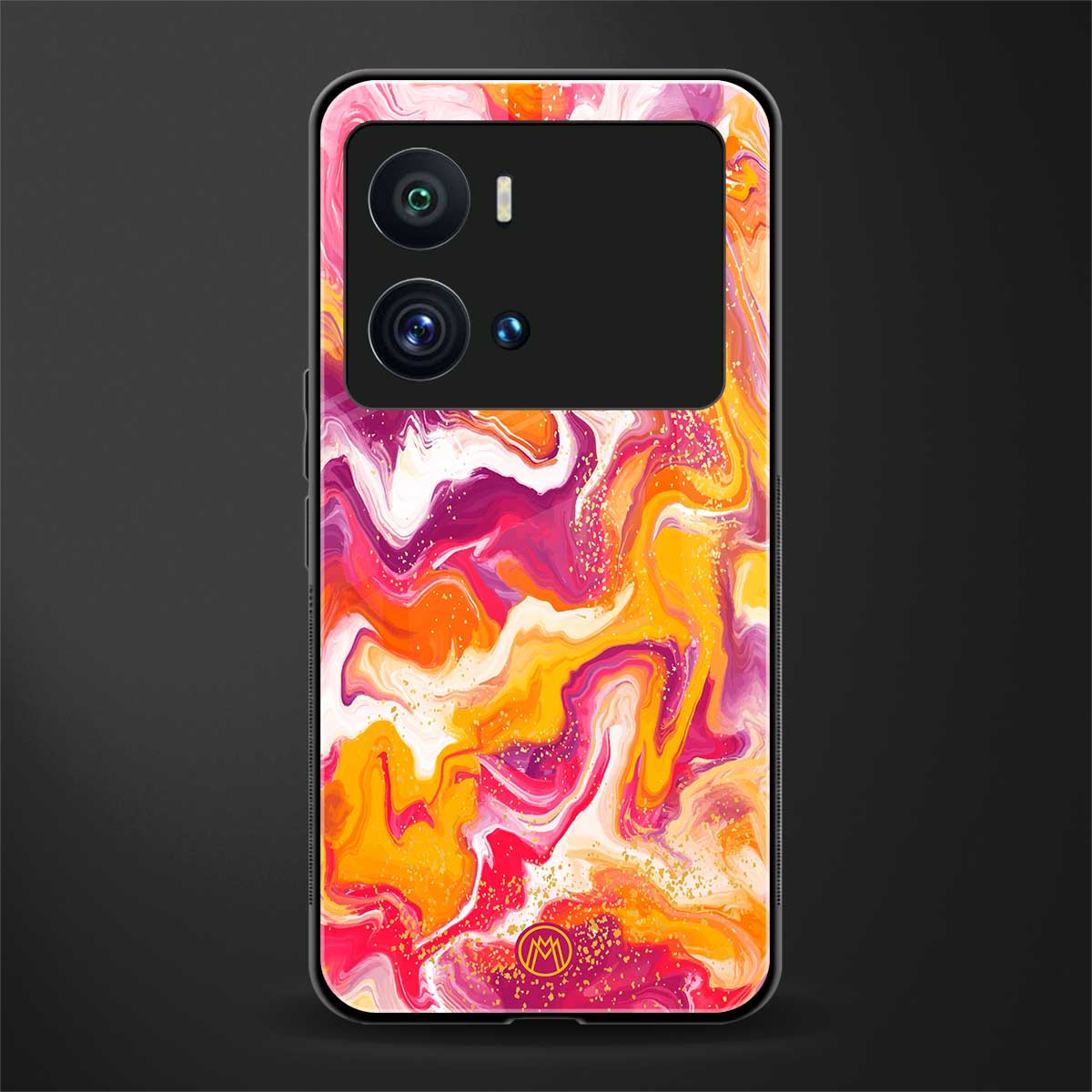 aureolin grape jam back phone cover | glass case for iQOO 9 Pro