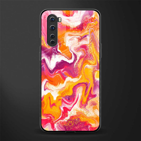 aureolin grape jam glass case for oneplus nord ac2001 image