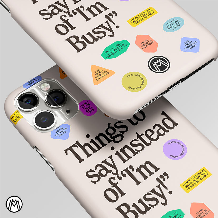 Phone Back Cover Notes 10 Things To Say Back Cover Phone Case – Mymerchandize