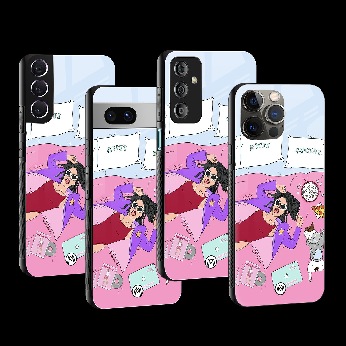 back phone covers for apple iphone, samsung galaxy, google pixel, oneplus, redmi, vivo, oppo, realme