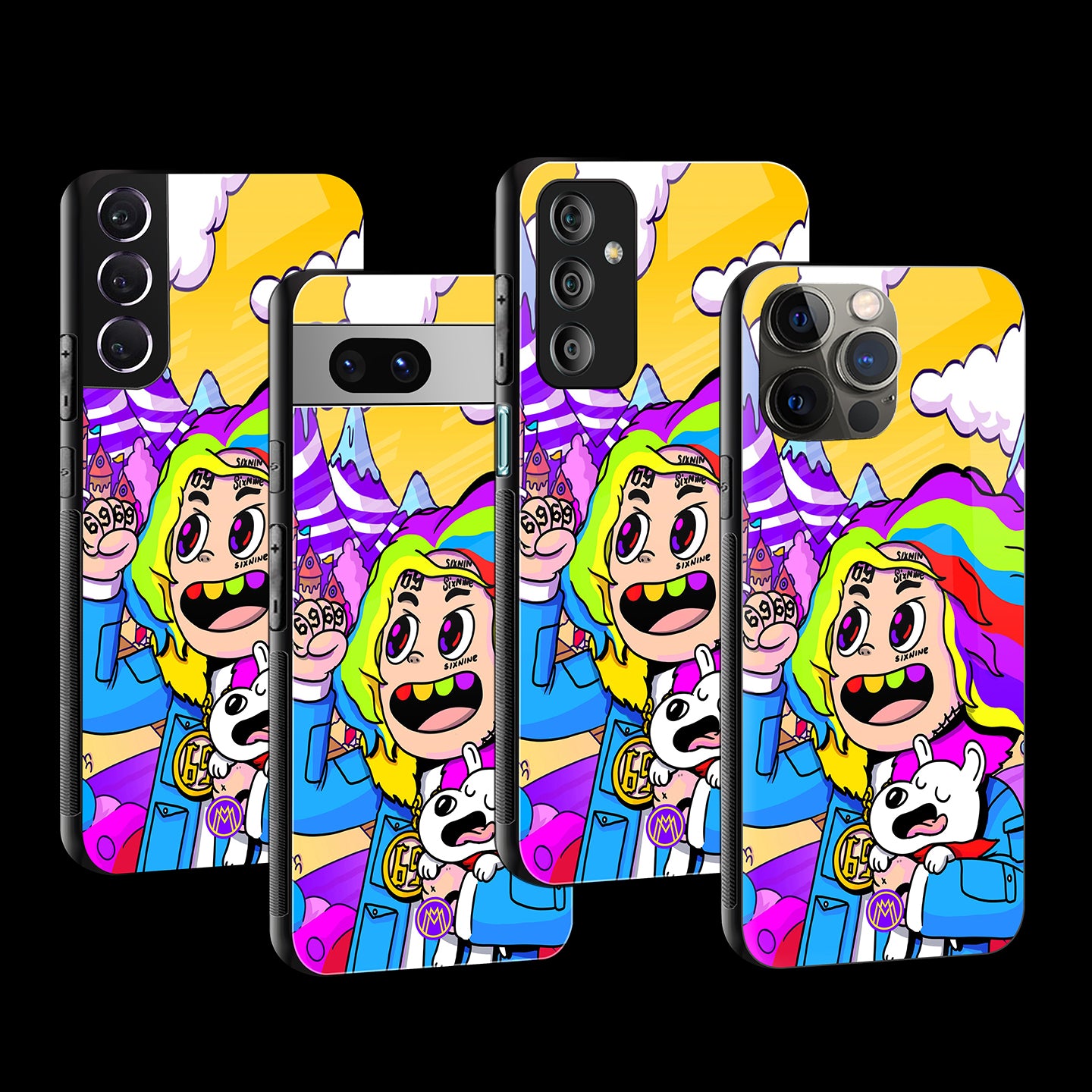 Tekashi 6ix9ine Phone Cover Glass Case Mymerchandize