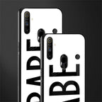 babe glass case for realme narzo 20a image-2