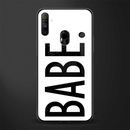 babe glass case for realme narzo 10a image