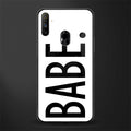 babe glass case for realme narzo 20a image