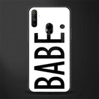 babe glass case for realme narzo 20a image