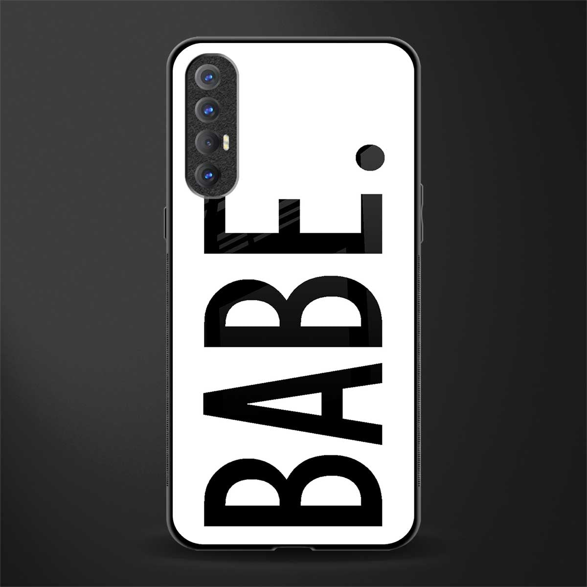 babe glass case for oppo reno 3 pro image