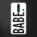 babe glass case for oppo a9 image