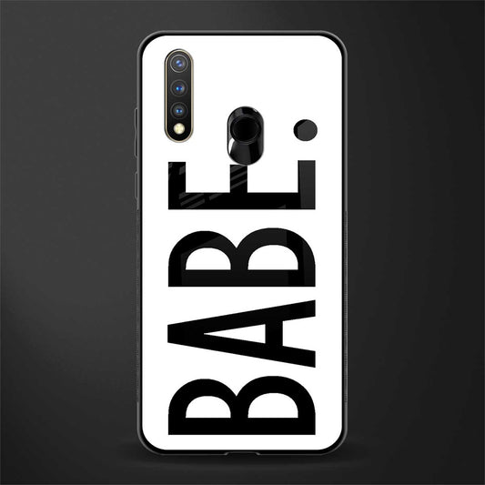 babe glass case for vivo y19 image