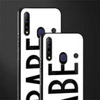 babe glass case for vivo z1 pro image-2