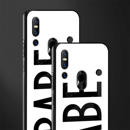 babe glass case for vivo v15 image-2