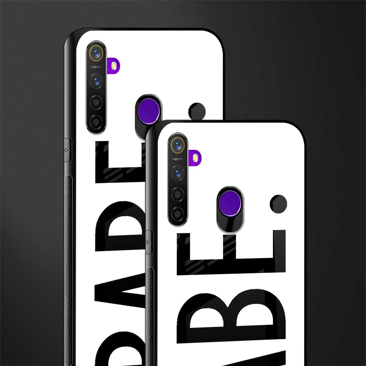 babe glass case for realme 5 image-2