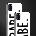 babe glass case for samsung galaxy a31 image-2
