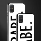 babe glass case for samsung galaxy a51 image-2