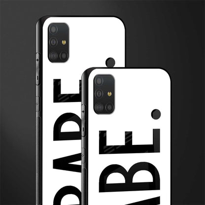 babe glass case for samsung galaxy a51 image-2