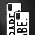 babe glass case for samsung galaxy a71 image-2