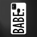 babe glass case for samsung galaxy f41 image