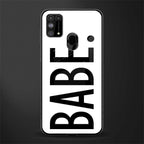 babe glass case for samsung galaxy f41 image