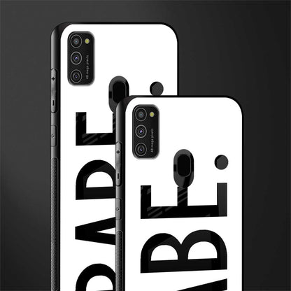 babe glass case for samsung galaxy m21 image-2