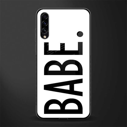 babe glass case for samsung galaxy a30s image