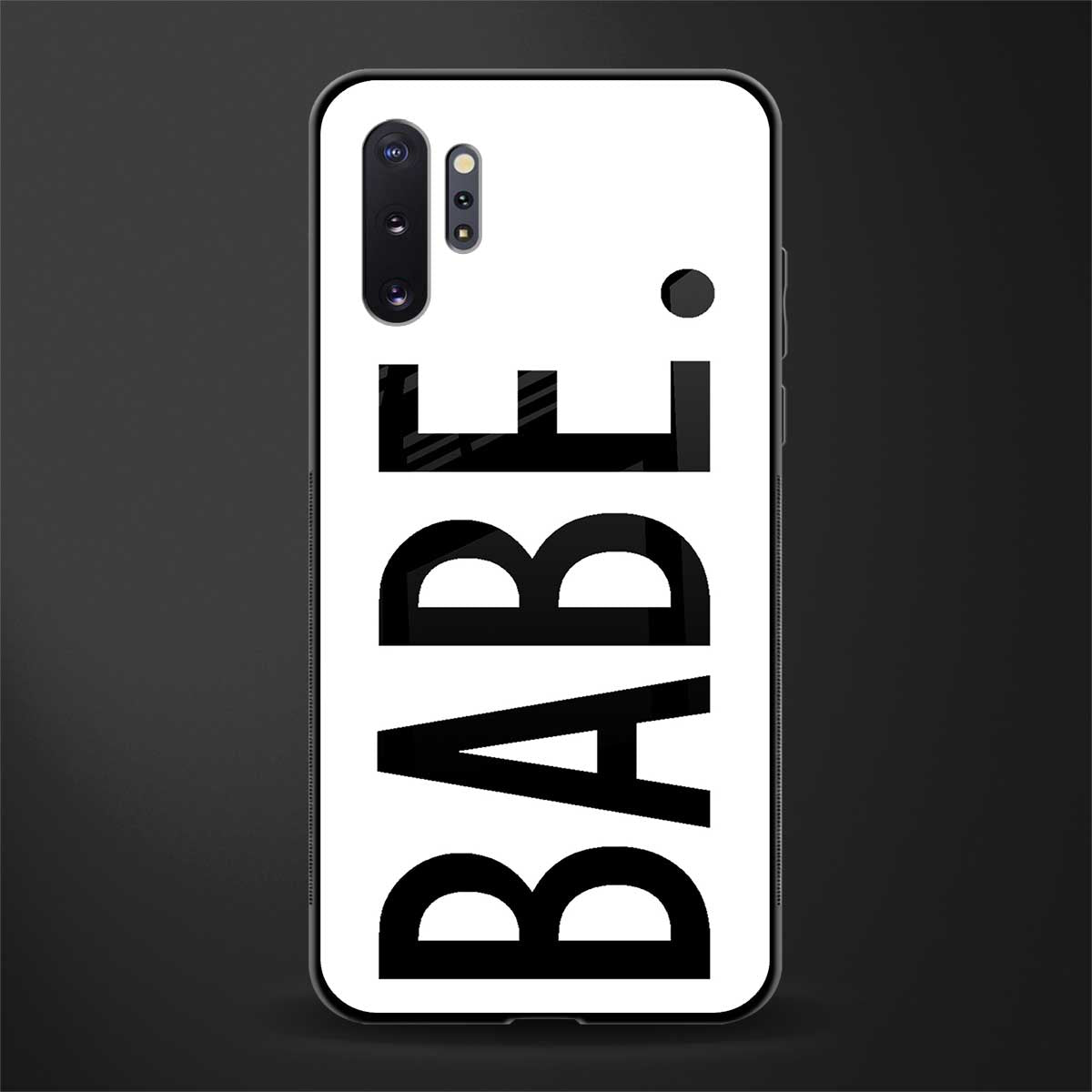 babe glass case for samsung galaxy note 10 plus image