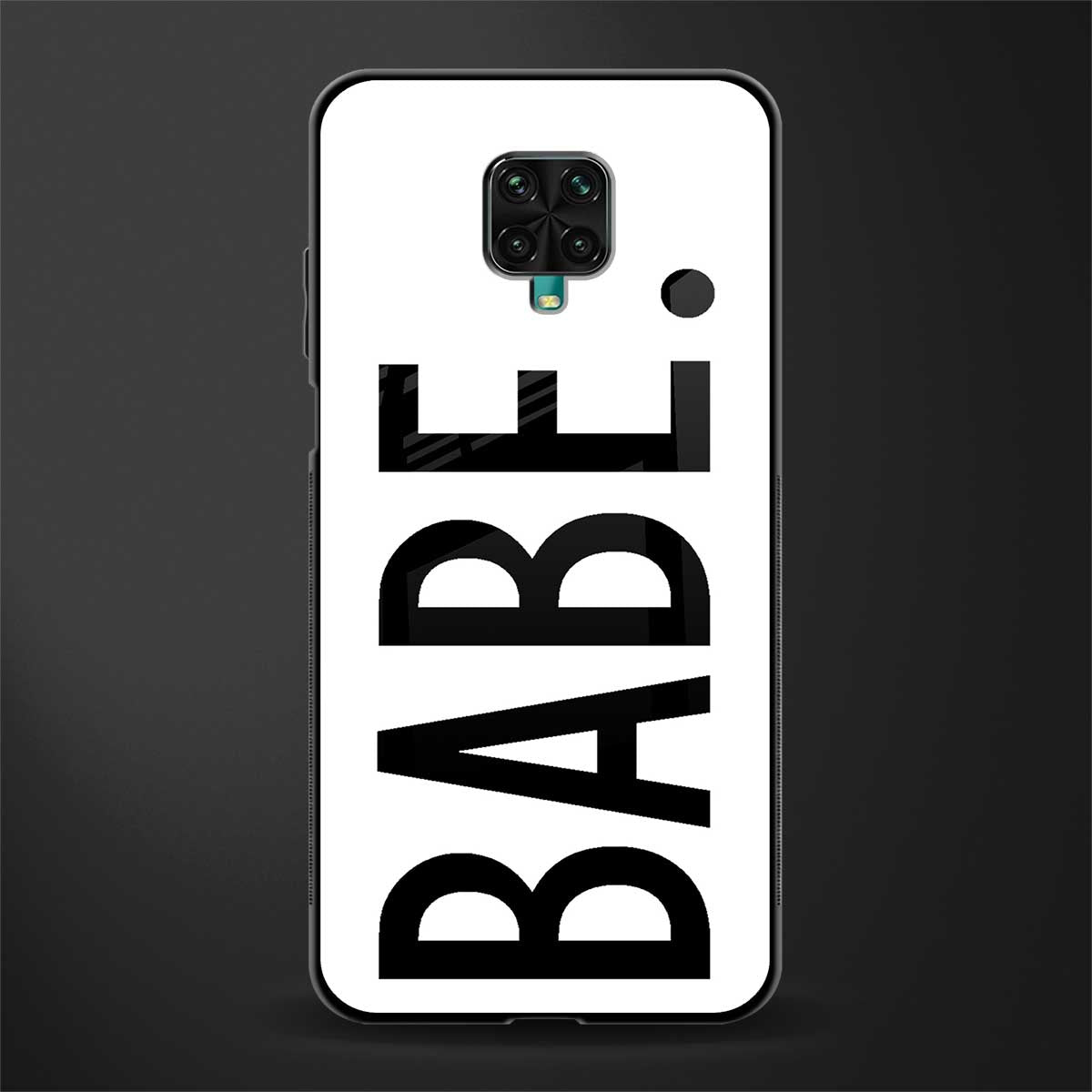 babe glass case for poco m2 pro image