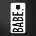 babe glass case for redmi note 9 pro image