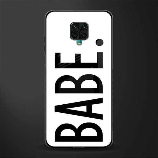 babe glass case for redmi note 9 pro max image