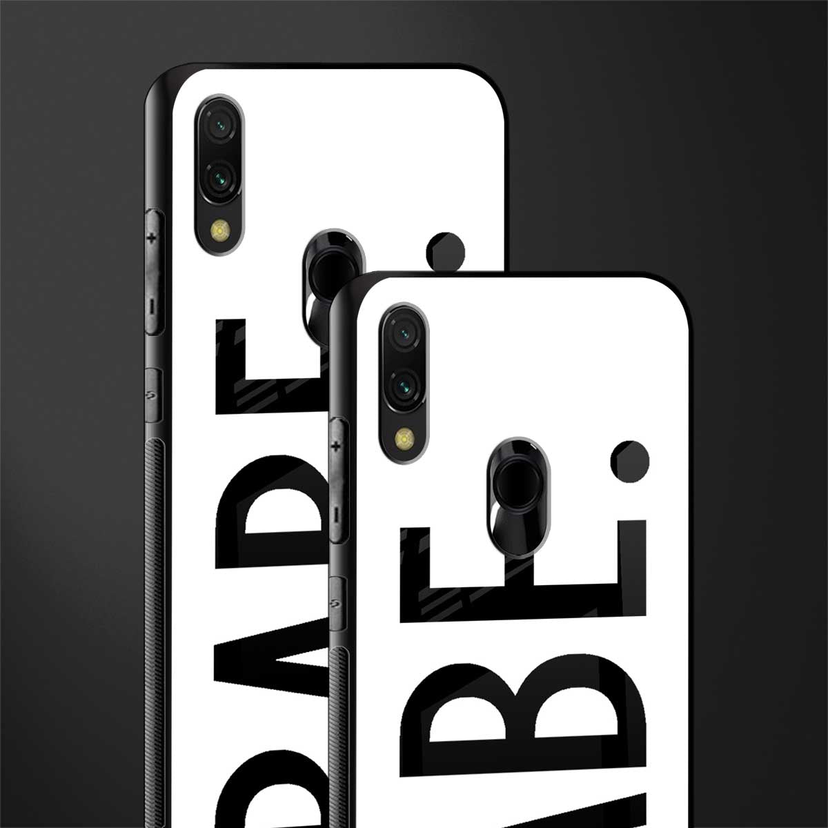 babe glass case for redmi note 7 image-2