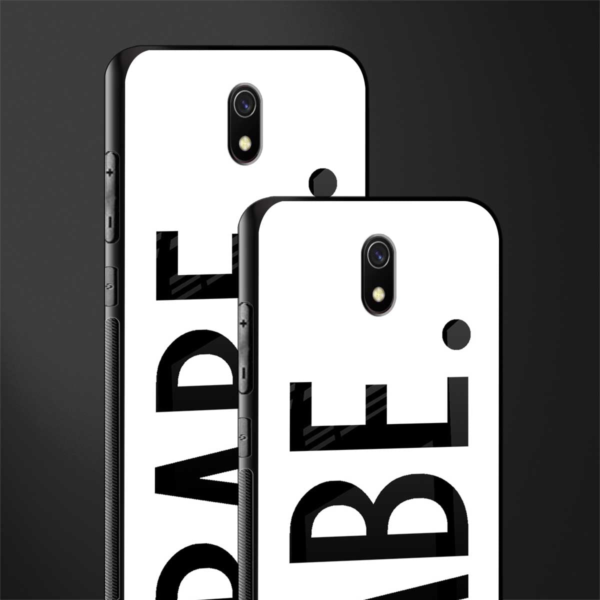 babe glass case for redmi 8a image-2