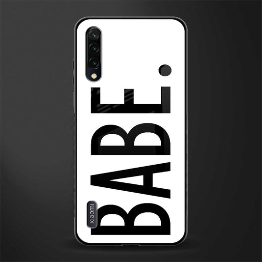 babe glass case for mi a3 redmi a3 image