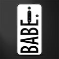babe glass case for redmi k20 pro image