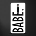 babe glass case for redmi k20 pro image
